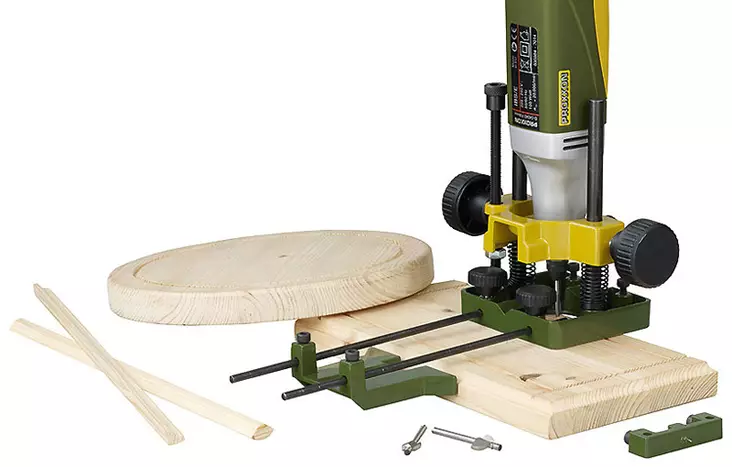 Yläjyrsin-lisälaite Jyrsintään Pienoisporille OFV Proxxon - Proxxon sorvaus- ja jyrsinkoneet - 28566 - 1