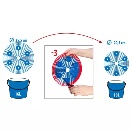 KUNGS Hiekkasihti ämpäriin - Auton Pesuvälineet - 35-6117 - 2