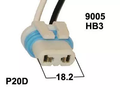 Lampunkanta Usa 9005 - Polttimon kannat - 1605-1507 - 1