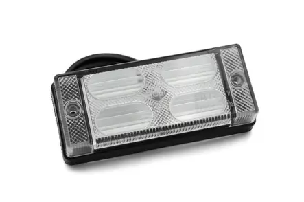 LED Peruutusvalo Valkoinen 12/24V 107x46x24mm - Peräkärryn peruutus- ja takasumuvalot - PSL407 - 1