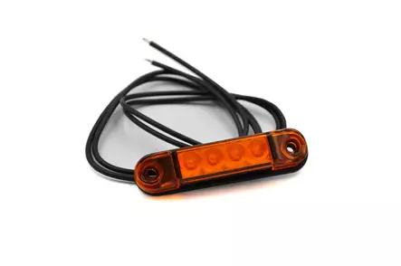 LED Sivuäärivalo Keltainen 12/24V 77,5x18,5x11mm - Äärivalot - PSL107 - 1