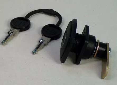 Luukun lukko musta Zadi - Ovien, luukkujen osat - 1400607 - 1