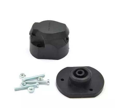 Pistorasia Peräkärryn Valoille 7-napainen Muovi - Peräkärryn rasiat ja pistokkeet - 125-3099017 - 1