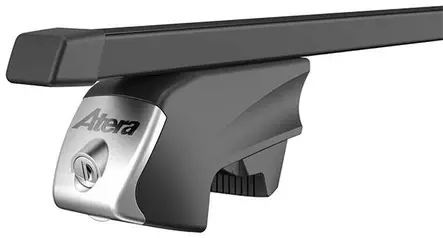 Taakkateline kattokaiteisiin teräs Atera 137 cm 22x32 mm - Taakkatelineet kattokaiteisiiin - 909-048437 - 1