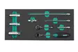 Hylsytyökalut 3/8" 9kpl - Työkalumoduulit työkaluvaunuihin - K26057 - 1
