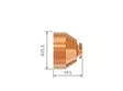 PLASMA KONTAKTISUOJA TALTTAUKSEEN P120 1 KPL - Plasmaleikkurien kulutusosat - WA67467 - 1