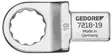 Silmukka-Avainpää 17mm 14X18mm - Vaihtopäät vääntimiin - 250-7218-17 - 1