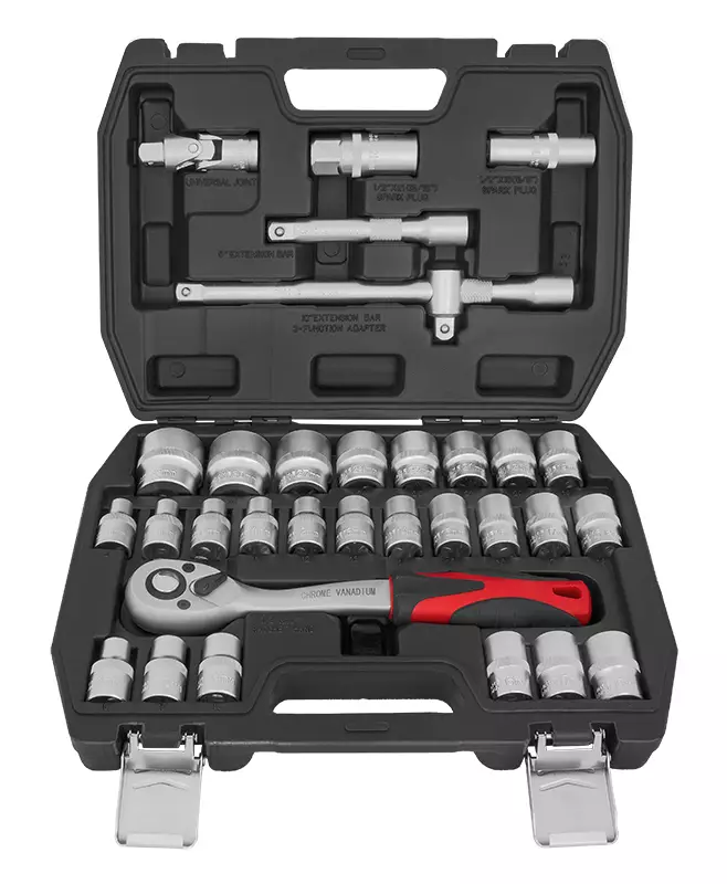 32 osainen Hylsysarja 1/2" vääntiöllä - Hylsysarjat - C2427 - 2