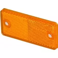 Aspöck heijastin keltainen ruuvikiinnitys heijastin 90X40 mm - Peräkärryn heijastimet - 0900797 - 1