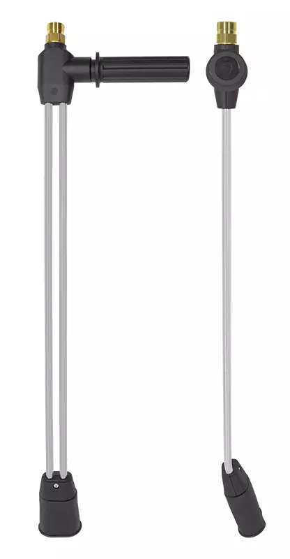 Clen kaksoissuihkuputki painepesuriin 670mm M22 max. 280 bar, max. 150 °C - Clen suihkuputket - CLT38817 - 1