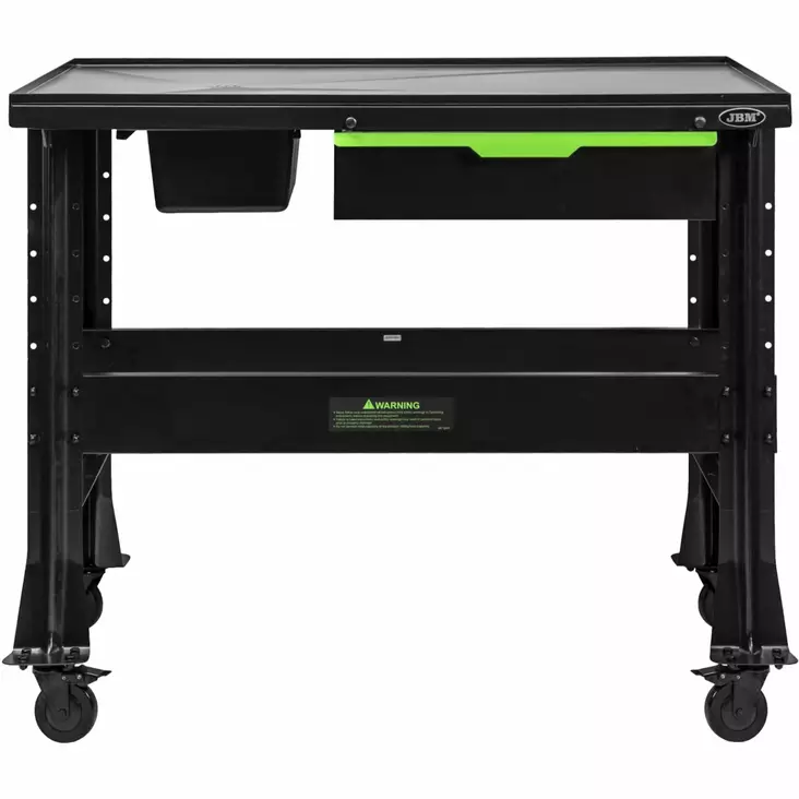 JBM työpöytä valuma-altaalla 1200x805x1040mm 450kg - Työpöydät - 50-55097 - 1