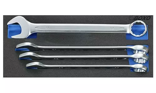 Kiintolenkkiavainsarja 27-32 mm Boxo vaunuun - Työkalumoduulit työkaluvaunuihin - 284-BX057 - 1