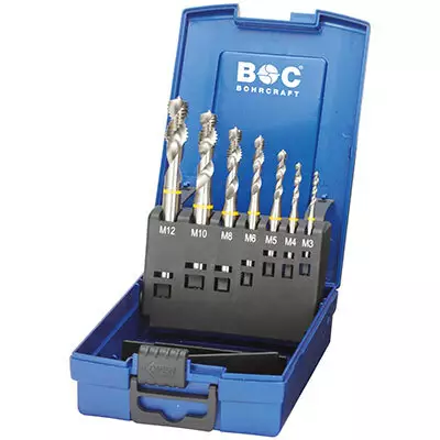 Konekierretappisarja M3-12 HSS-E C Keltainen - Kierrepakat ja -tapit - 259-41491330007 - 1