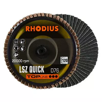 Lamellilaikka LSZ QUICK 76mm K120 ROLOC - Roloc -laikat - 287-303937 - 1