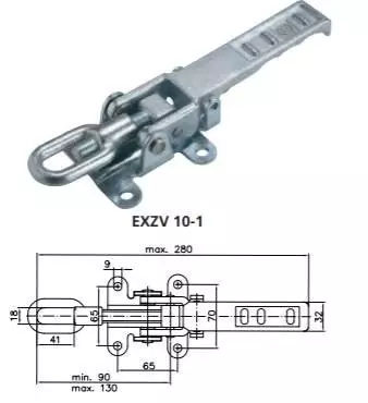 Lavalukko EXZV 10-1 6780 Thule lavalukko 250-280 mm - Lavalukot - 1860067 - 1