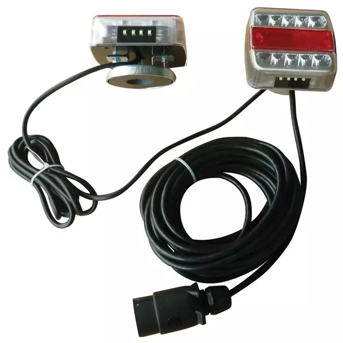 LED-TAKAV.SRJ MAG KIIN. K27 12V BLISTER 7,5M JOHTO - Peräkärryn takavalot - 375-00327 - 1