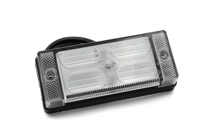 LED Peruutusvalo Valkoinen 12/24V 107x46x24mm - Peräkärryn peruutus- ja takasumuvalot - PSL407 - 1