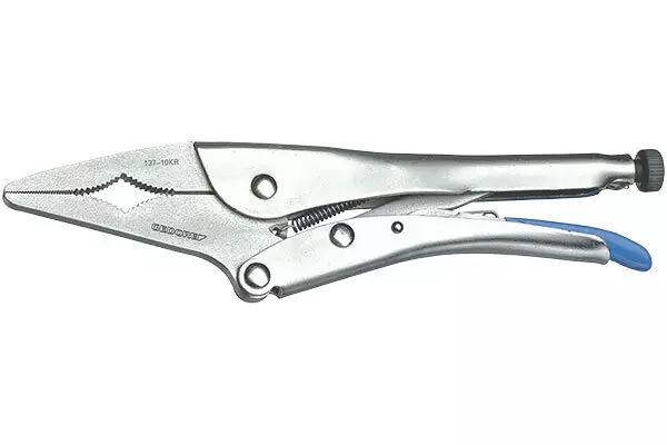Lukkopihti 210mm Pitkät Leuat - Lukkopihdit - 250-137KR-7 - 1