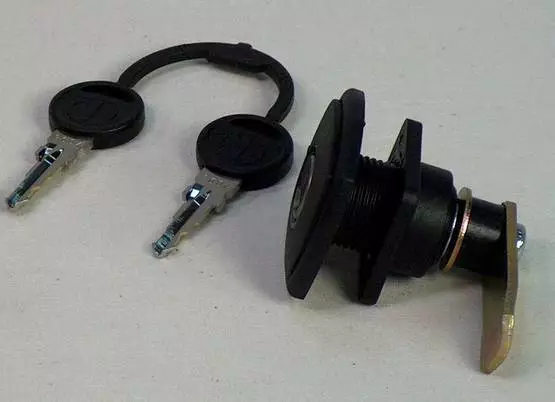 Luukun lukko musta Zadi - Ovien, luukkujen osat - 1400607 - 1