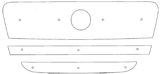 Maskisuoja Fiat Ducato 2007-2014 - Fiat maskisuojat - TS17 - 1