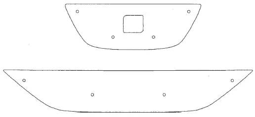 Maskisuoja Seat Ibiza 2010-2012 - Seat maskisuojat - TS67 - 1