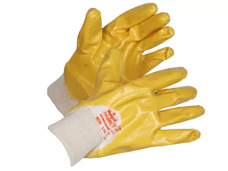 Nitrotough 230 nitriilipinnoitettu puuvilla koko 7 - Suojakäsineet - 1923-7 - 1