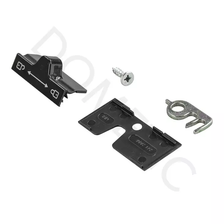 Oven liukusalpa mustaharmaa RAL7021 - Jääkaappien varaosat Dometic - 241275737 - 1