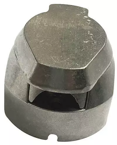 Pistoke 13-napainen Alumiini Ruuviliitäntä - Peräkärryn rasiat ja pistokkeet - 082-0042141027 - 1