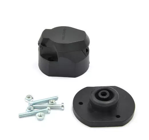 Pistorasia Peräkärryn Valoille 7-napainen Muovi - Peräkärryn rasiat ja pistokkeet - 125-3099017 - 1