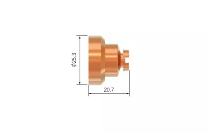 Plasma kontaktisuoja P80 1 kpl Wameta - Plasmaleikkurien kulutusosat - WA63827 - 1