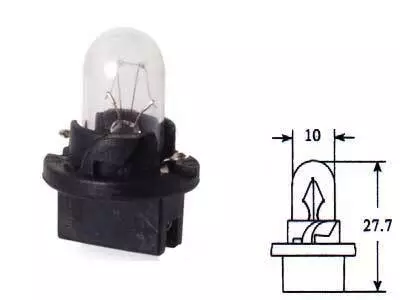 Polttimo 12V 1CP PC 161 - Auton polttimot - 1297 - 1