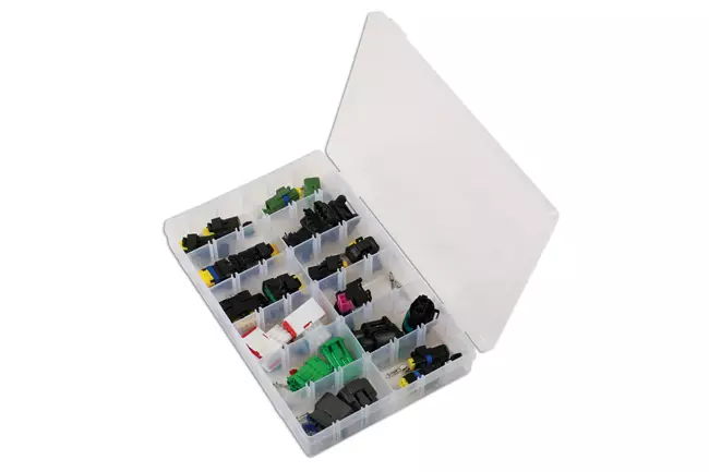 Sähköliitinlajitelma PSA 24 kpl Connect - Liitinlajitelmat - 338-37617 - 1