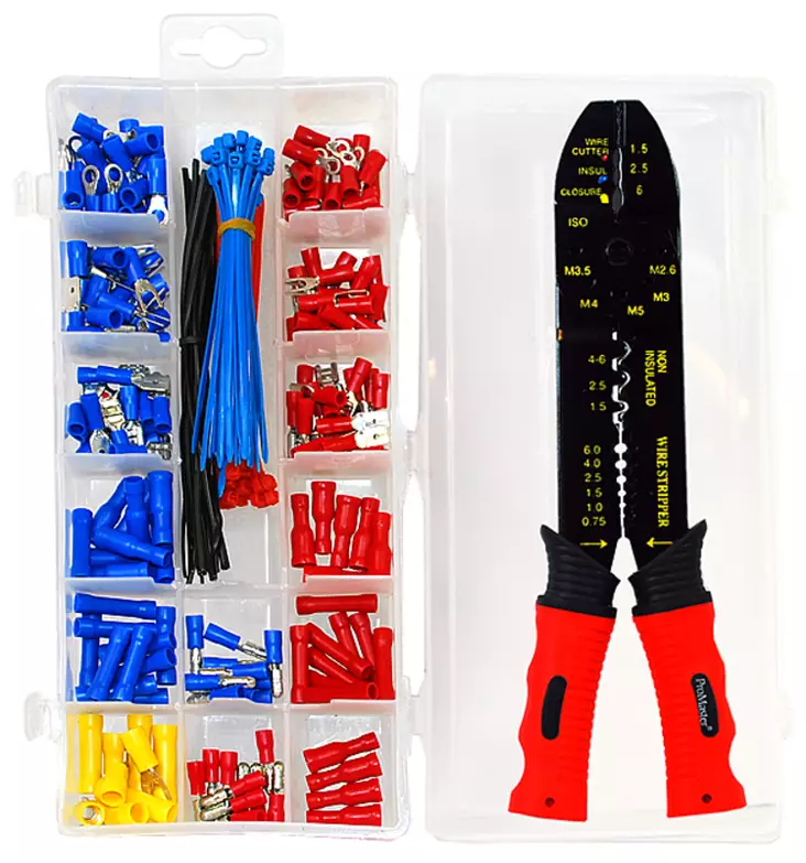 Sähköpihti Ja -Liitinsarja 271-Os. - Liitinlajitelmat - C9307 - 1