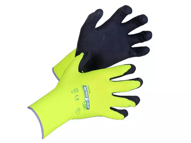 Sormikas Activ Grip Lite kumipinta heijaste-nylon koko 7 - Kesätyöhanskat - 1675-7 - 1