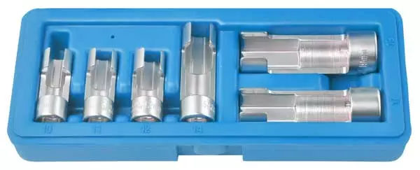 Suutinhylsysarja 3/8" - 6-osainen (10-19 mm) - Suutintyökalut - 291-XL016067 - 1