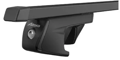 Taakkateline kattokaiteisiin teräs Atera 137 cm 22x32 mm - Taakkatelineet kattokaiteisiiin - 909-048137 - 1