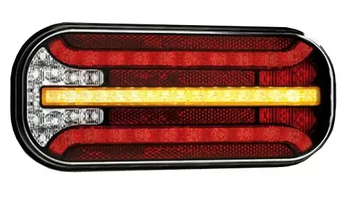 Takavalo FT-230 oikea 5-nap bajonet liitin 12-36v - Peräkärryn takavalot - 0900927 - 1