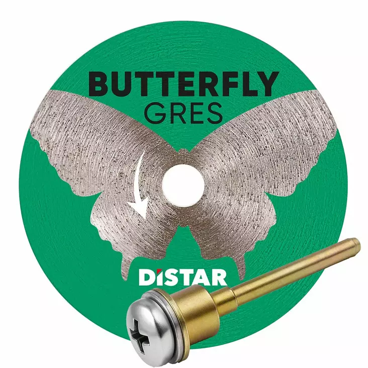 Timanttilaikka Distar 45x0,6x5,8F Butterfly - Timanttilaikat laatoittajille - 11133053027 - 1