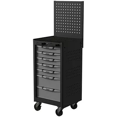 Työkaluvaunu reikälevyllä erikoiskapea 484X459X982 mm Boxo - Työkaluvaunut ilman työkaluja - 285-1907 - 1