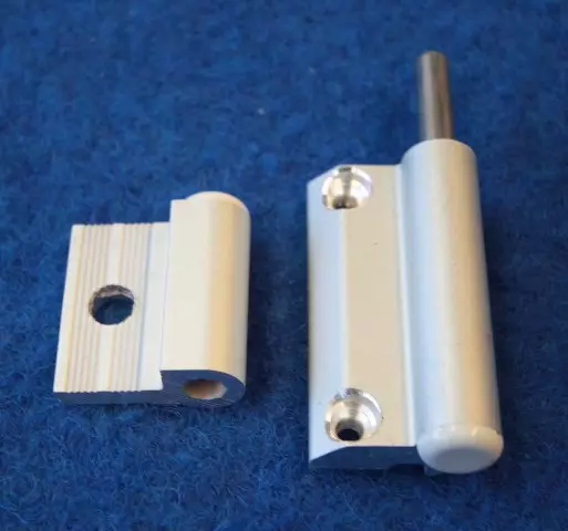 Ulko-oven sarana ylä+alaosa oikea -97 - Ovien, luukkujen osat - 2400010797 - 1