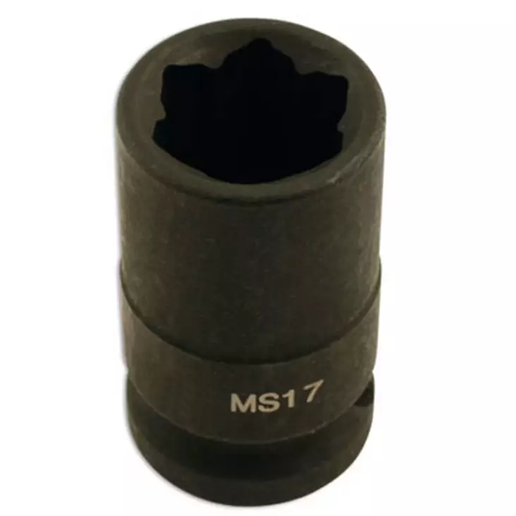 Vannehylsy 17 mm MB W204 W211 Convex - Vannehylsyt ja momenttisauvat - 258-5707 - 1