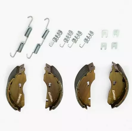 Jarrukenkäsarja AL-KO 1637 alkuperäinen 4 kenkää ja jouset 1637, set 47 - Jarrukenkäsarjat peräkärryyn - 1213888 - 1