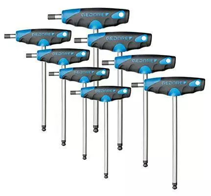 Kuusiokoloavainsarja 2-10mm pallopää - Työkalusarjat - 250-DT2142-008 - 1