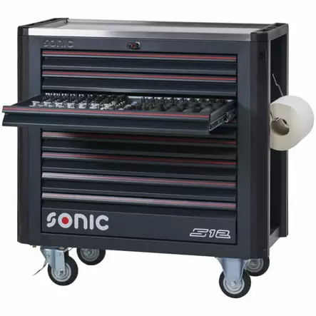 Sonic S12 NEXT työkaluvaunu työkaluilla 575 osaa - Työkaluvaunut työkaluilla - SON757578 - 1