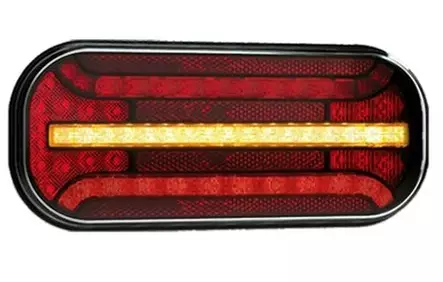 Takavalo FT-230 vasen johto 1m 12-36v - Peräkärryn takavalot - 0900928 - 1