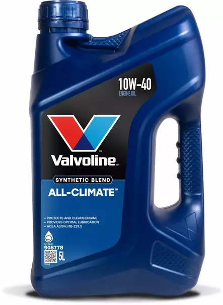 VALVOLINE ALL CLIMATE 10W-40MOOTTORIÖLJY 5L - Moottoriöljyt - 21-908778 - 1