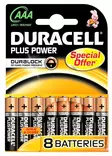 Duracell AAA Paristo 8kpl - Paristot - 966-2400-8 - 1
