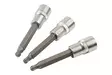 Hylsyavainsarja 1/2" 20-osaa Torx, XZN, Kuusio - Hylsysarjat - 258-8048 - 1