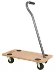 Kuljetusalusta Vetokahvalla 29x58cm - Muut kärryt ja siirtoalustat - 929-2958 - 1