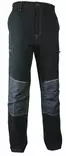Työhousut SoftShell Musta/Harmaa koko 48 - Työvaatteet - 913-HSS48 - 1
